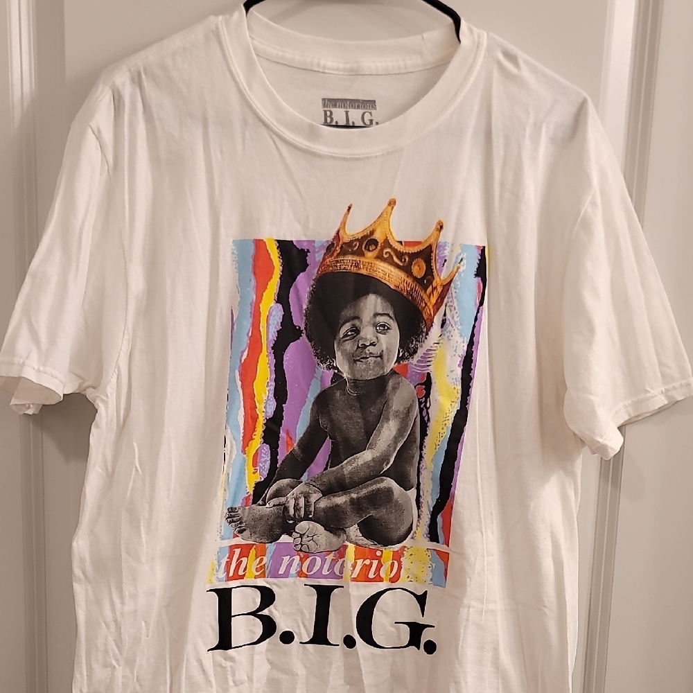 Notorious B.I.G. Men's White Graphic Tee